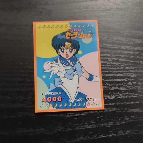 Sailor Moon 1998 Trading Sticker Card 57 JPP/Amada Toei RARE - Picture 1 of 2